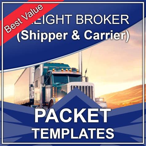 5 Essential Templates For Freight Broker Shippers