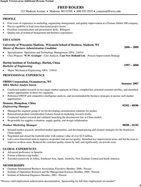 5 Essential Tips For Uw Madison Resume Template