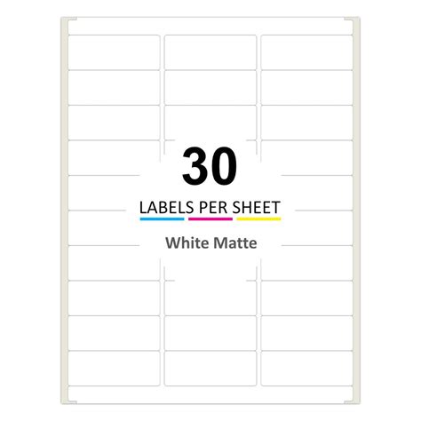 5 Essential Uses For 1x2.625 Label Templates