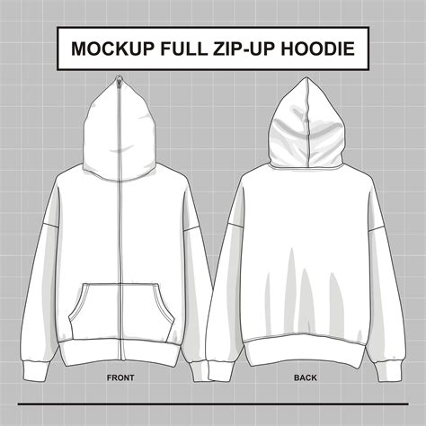 5 Essentials Of A Full Zip Up Hoodie Template