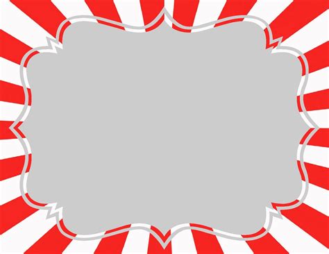 5 Free Blank Carnival Sign Templates