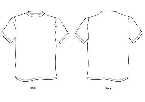 5 Free Blank T Shirt Templates You Can Use