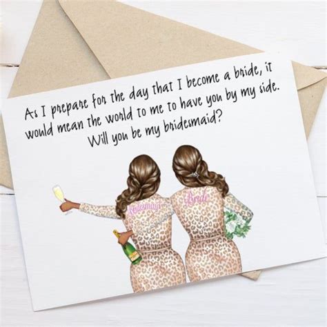 5 Free Bridesmaid Ask Templates Youll Love