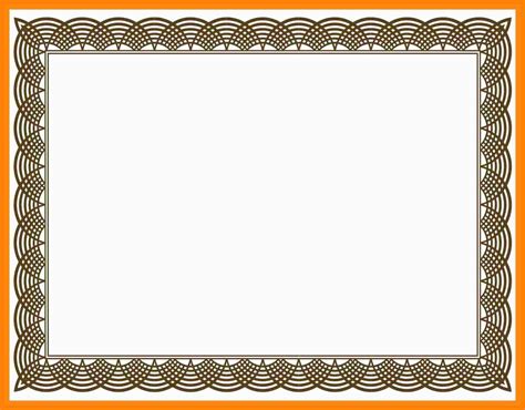 5 Free Certificate Border Templates To Download Now