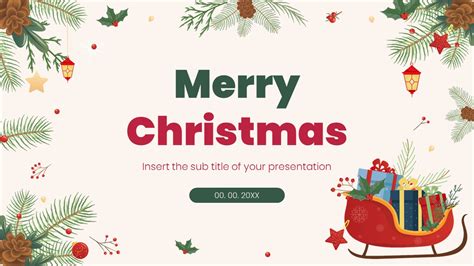 5 Free Christmas Slides Templates You Need