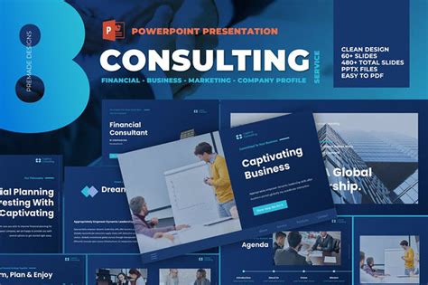 5 Free Consulting Powerpoint Templates