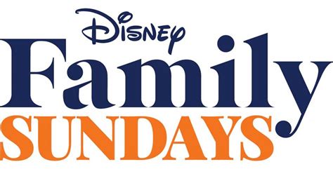 5 Free Disney Family Sundays Templates