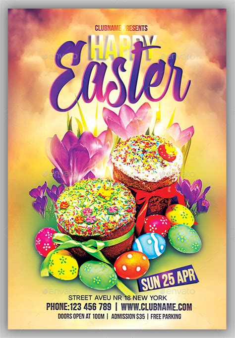 5 Free Easter Flyer Templates To Download Now