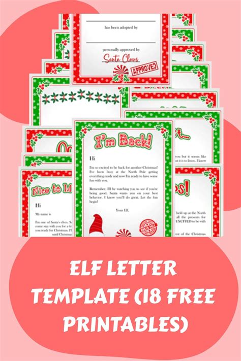 5 Free Elf Letter Templates To Delight Your Kids