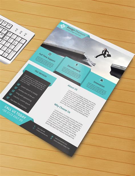 5 Free Flyer Psd Templates