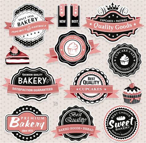 5 Free Food Label Design Templates