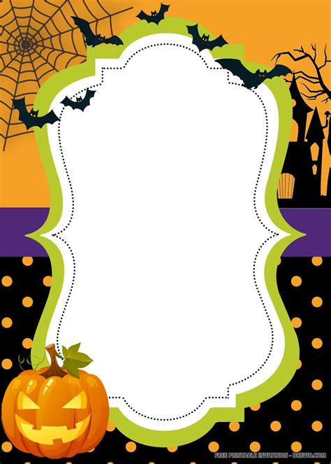 5 Free Halloween Invitation Templates For Microsoft Word