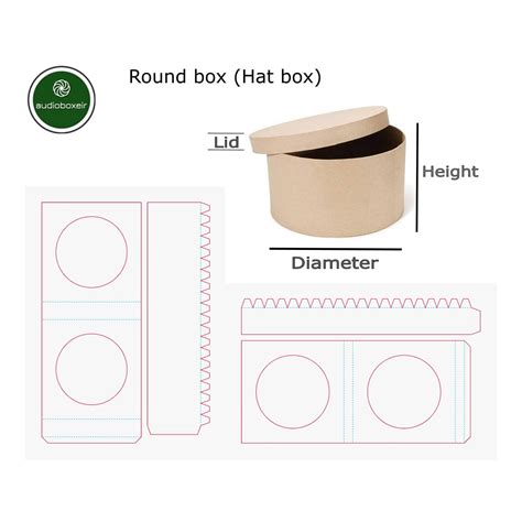 5 Free Hat Box Templates To Download