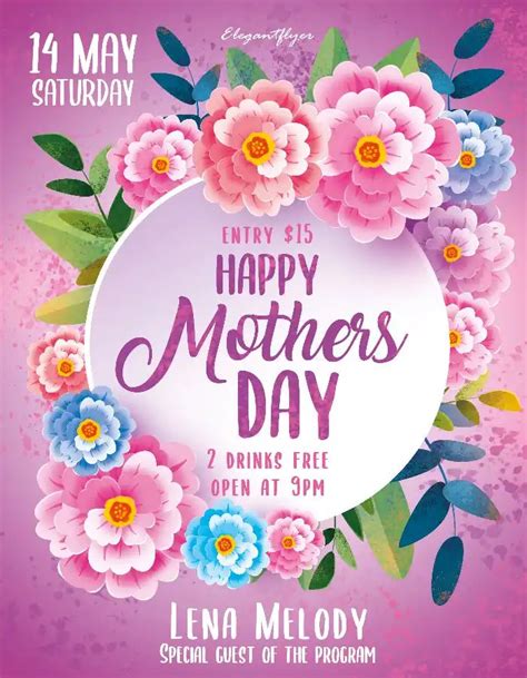 5 Free Mothers Day Flyer Templates To Download