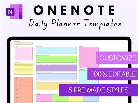 5 Free Onenote Templates To Boost Productivity