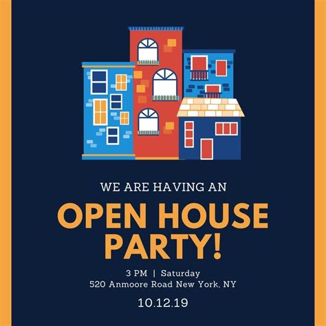 5 Free Open House Invitation Templates To Try