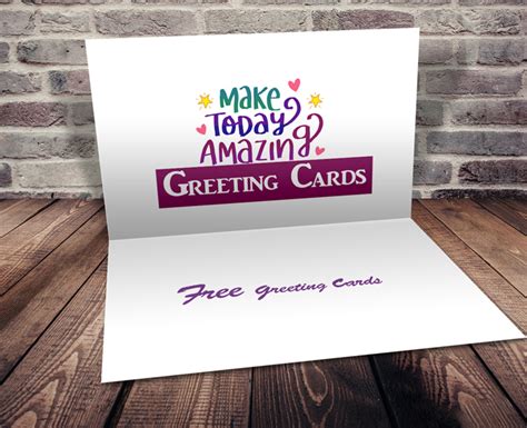 5 Free Photoshop Greeting Card Templates