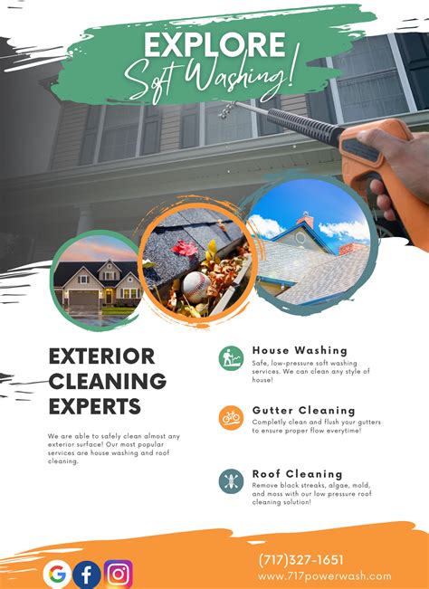 5 Free Power Washing Flyer Templates