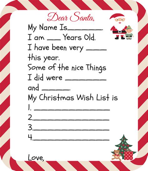 5 Free Santa Letter Templates To Delight Kids