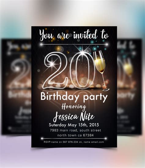 5 Free Save The Date Birthday Templates