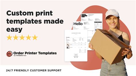 5 Free Shopify Order Printer Templates