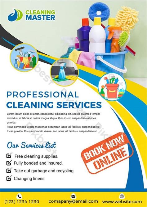 5 House Cleaning Flyer Templates To Attract Clients