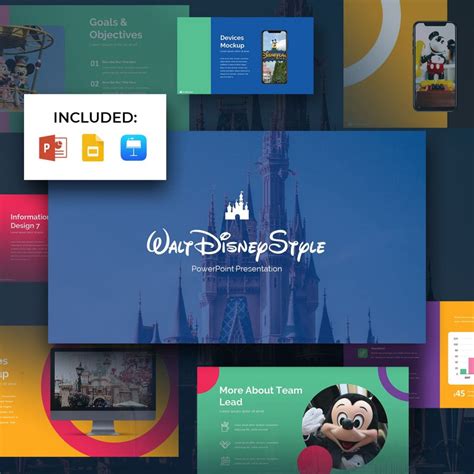 5 Magical Disney Google Slides Templates