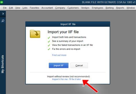 5 Quickbooks Iif File Import Templates You Need