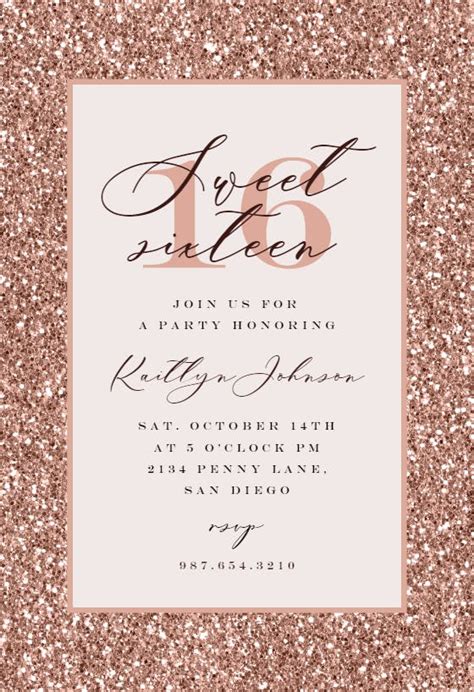 5 Rose Gold Invitation Templates To Wow Your Guests