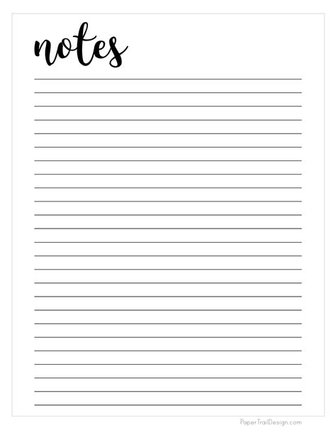 5 Simple Ways To Create A Notes Template