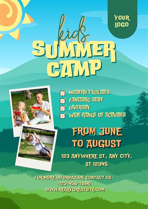 5 Summer Camp Flyer Template Designs To Try