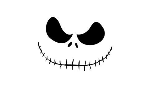 5 Templates For Jack Skellington Eyes