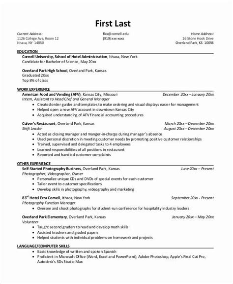 5 Tips For A Standout Cornell Dyson Resume Template