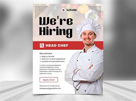 5 Tips For Creating A Personal Chef Flyer Template