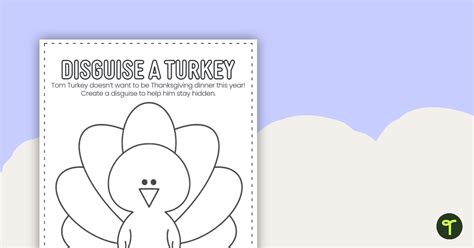 5 Turkey Disguise Templates To Save Thanksgiving