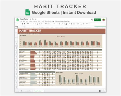 5 Ways To Boost Habits With Free Google Sheets Template