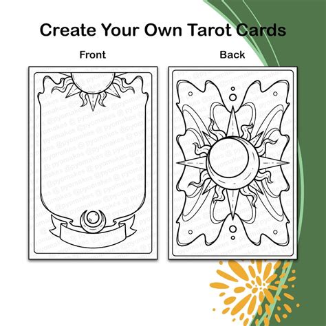 5 Ways To Create A Blank Tarot Card Template