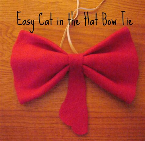 5 Ways To Create A Cat In The Hat Bow Tie