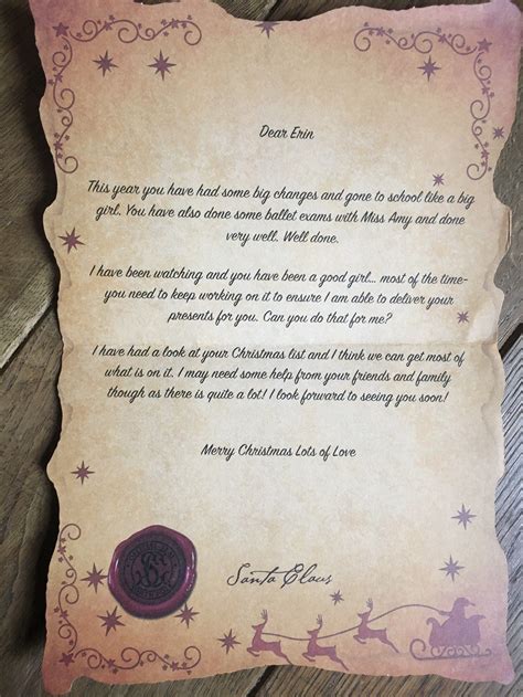 5 Ways To Create A Magical Santa Letter Template