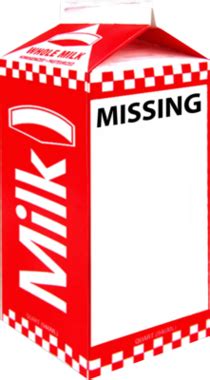 5 Ways To Create A Missing Milk Carton Template