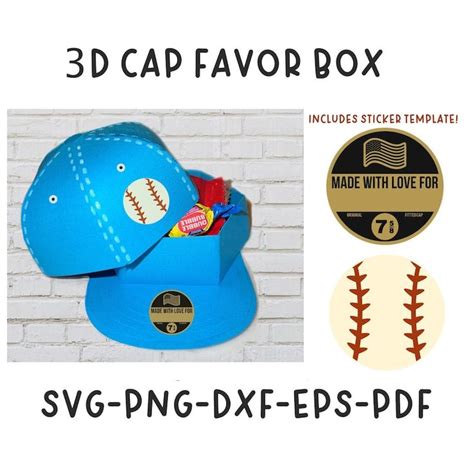 5 Ways To Create A Paper Baseball Cap Box Template