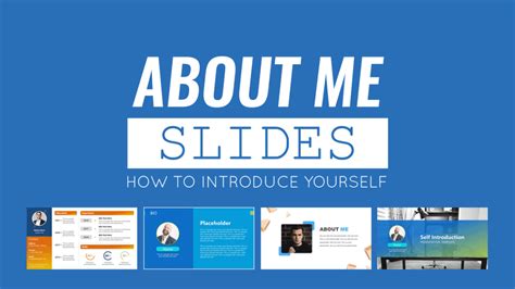 5 Ways To Create A Stunning About Me Slide