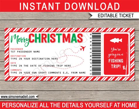 5 Ways To Create Airline Ticket Gift Templates