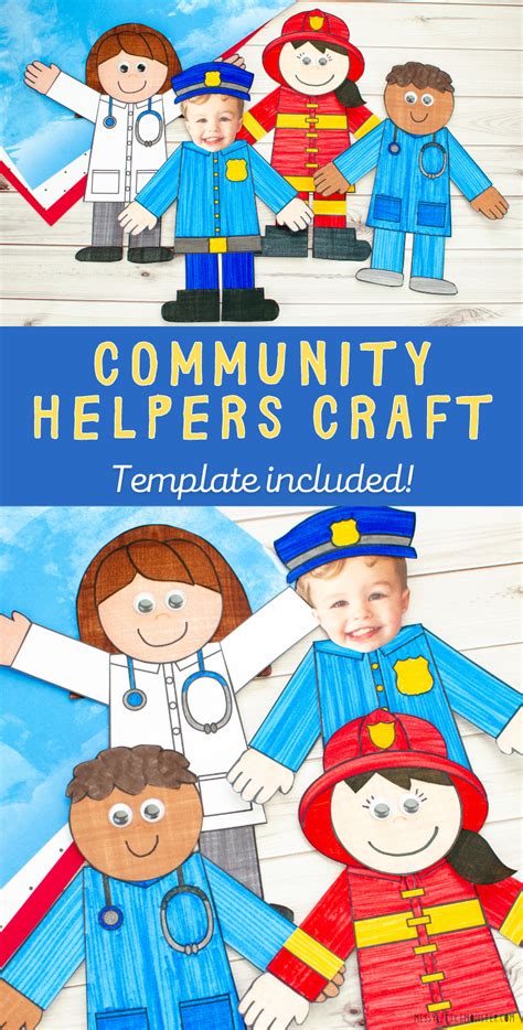 5 Ways To Create Community Helpers Craft Templates