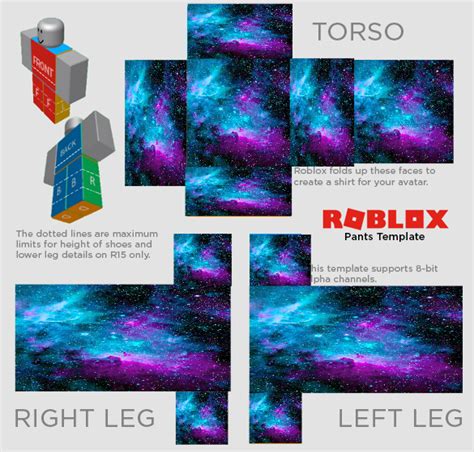 5 Ways To Customize Galaxy Roblox Shirt Template