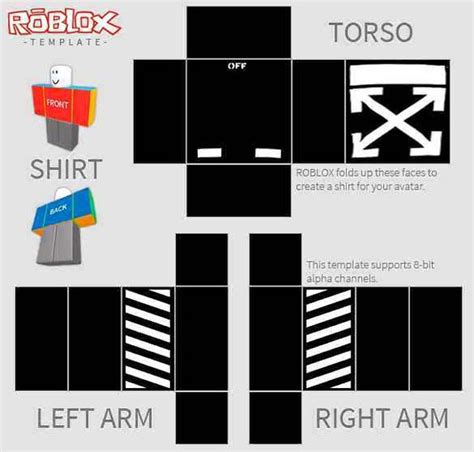 5 Ways To Customize Roblox Black T Shirt Template