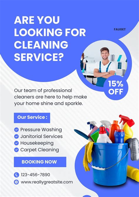 5 Ways To Design A Commercial Cleaning Flyer