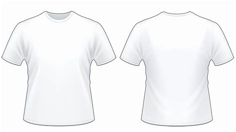 5 Ways To Design A White Shirt Blank Template