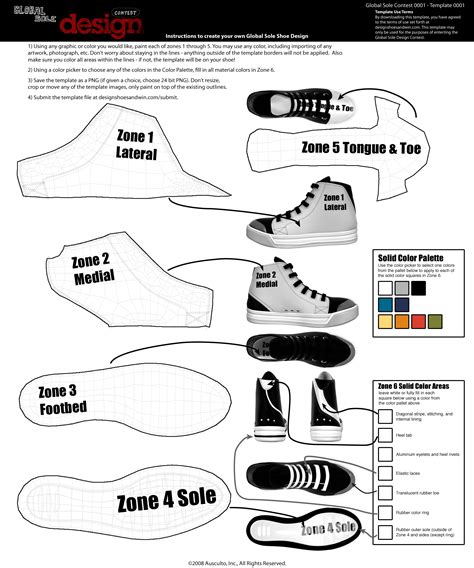 5 Ways To Design Your Own Shoe Template