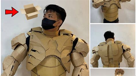 5 Ways To Make Cardboard Iron Man Suit Template